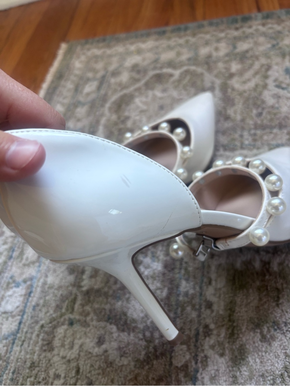 Dream Pairs Pearl Heels - Picture 4 of 7